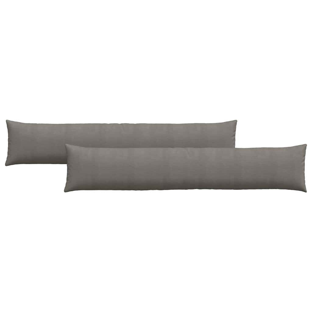 Cuscini da Divano 2 pcs Grigio chiaro 200 x 40 cm