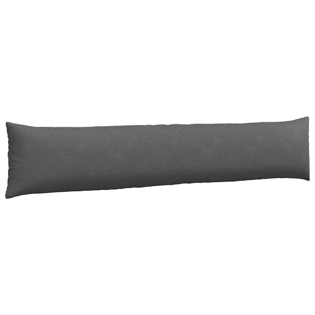 Cuscini da Divano 2 pcs Grigio scuro 200 x 40 cm