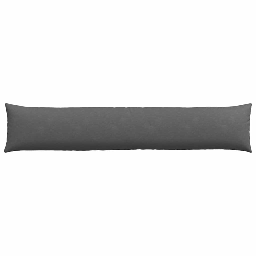 Cuscini da Divano 2 pcs Grigio scuro 200 x 40 cm