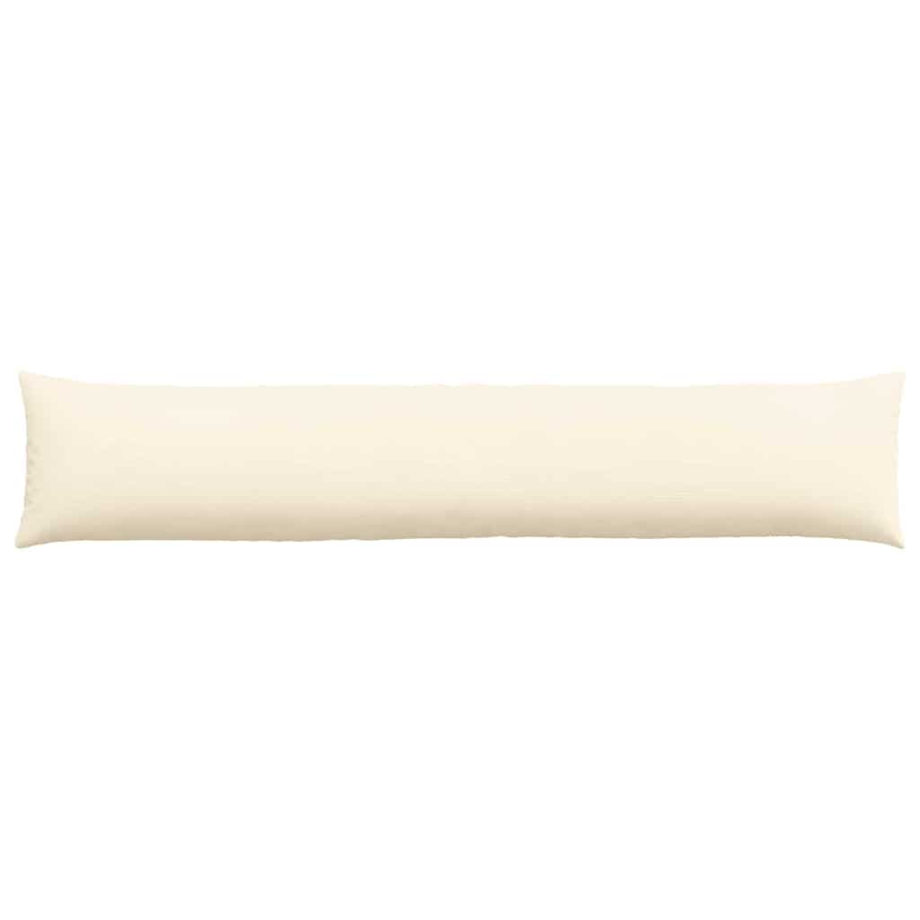 Cuscini da Divano 2 pcs Crema 200 x 40 cm Tessuto in Cords