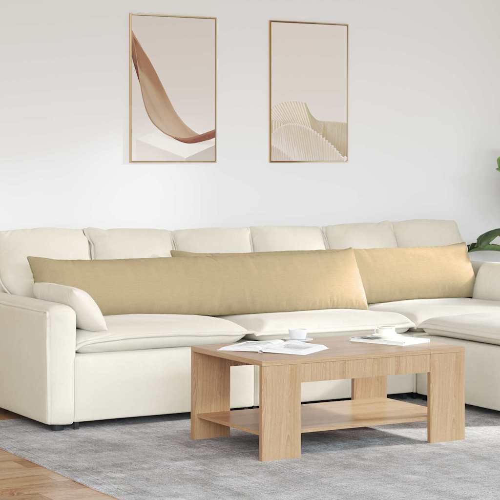 Cuscini da Divano 2 pcs Grigio Verde 200 x 40 cm