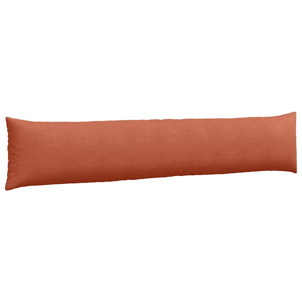 Cuscini da Divano 2 pcs Rosso Arancio 200 x 40 cm