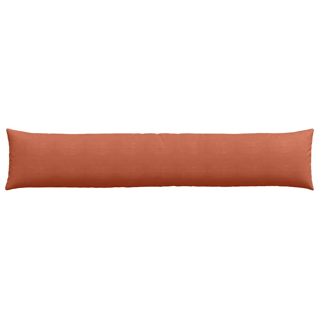 Cuscini da Divano 2 pcs Rosso Arancio 200 x 40 cm