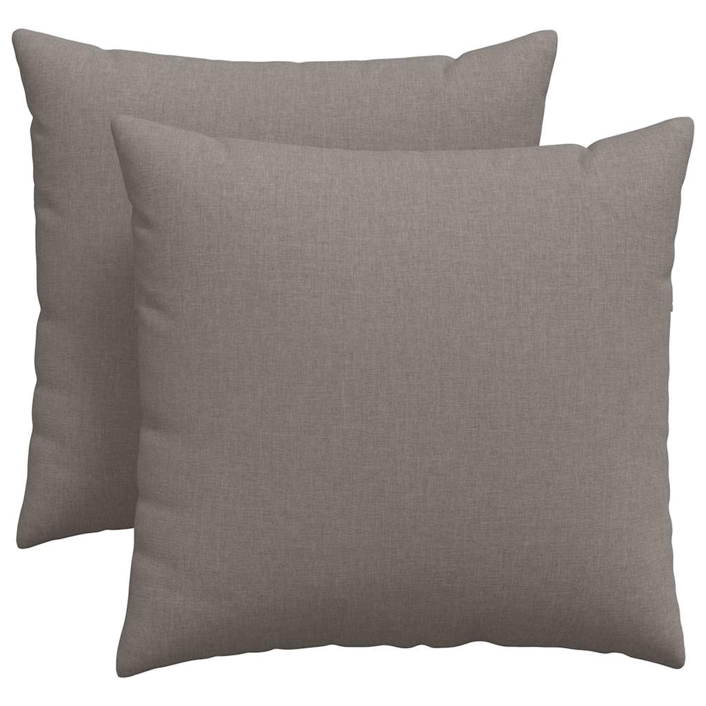 Cuscini da Divano 2 pz Tessuto Talpa 45 x 45 cm