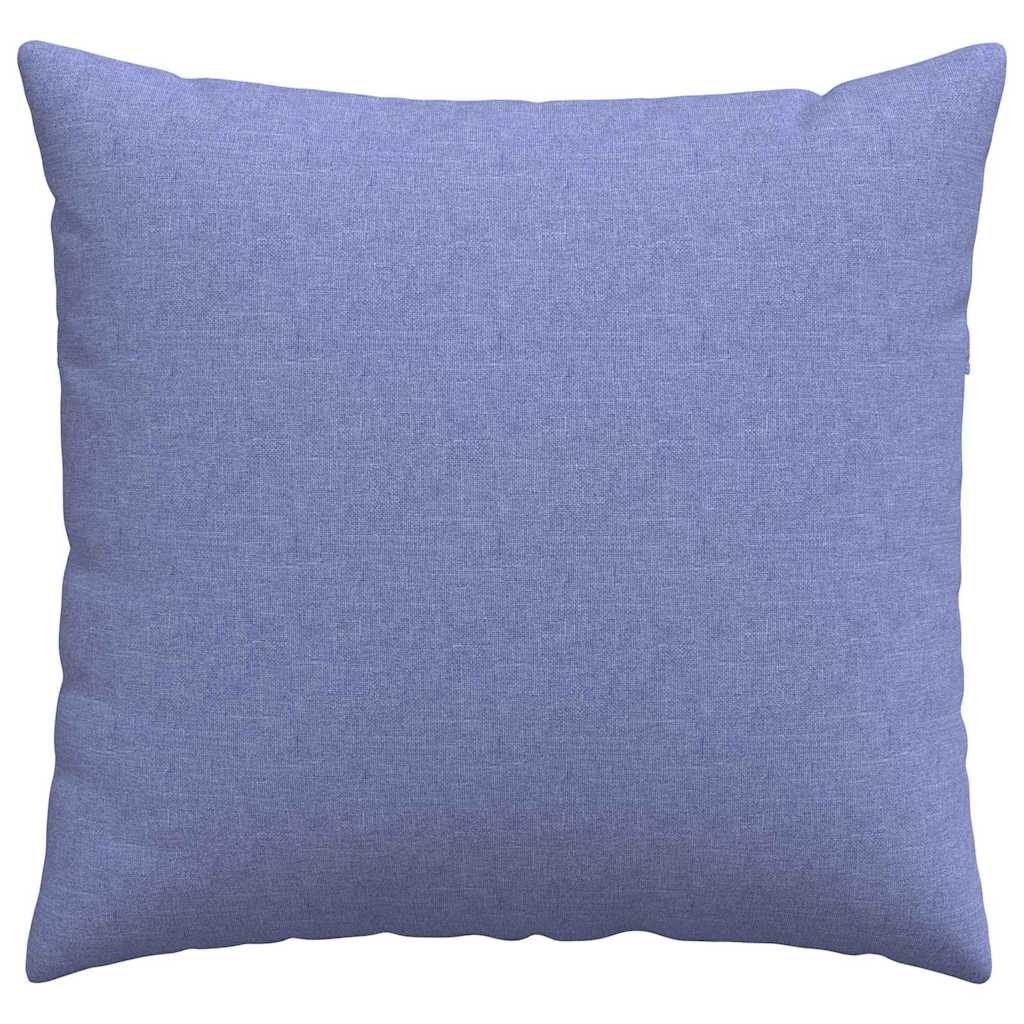 Cuscini da Divano 2 pz Tessuto Blu jeans 45 x 45 cm