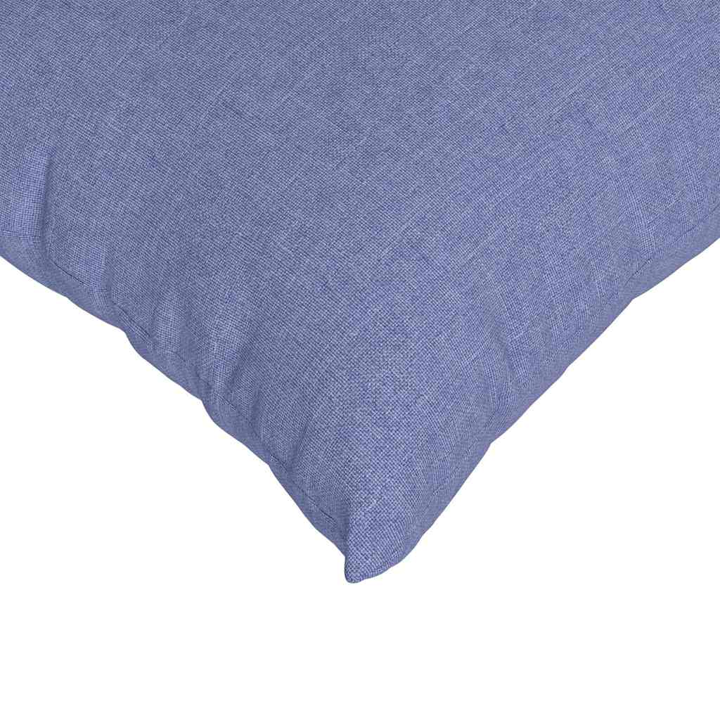 Cuscini da Divano 2 pz Tessuto Blu jeans 45 x 45 cm