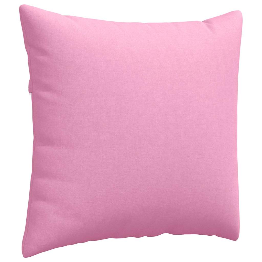 Cuscini da Divano 2 pz Tessuto Rosa 45 x 45 cm