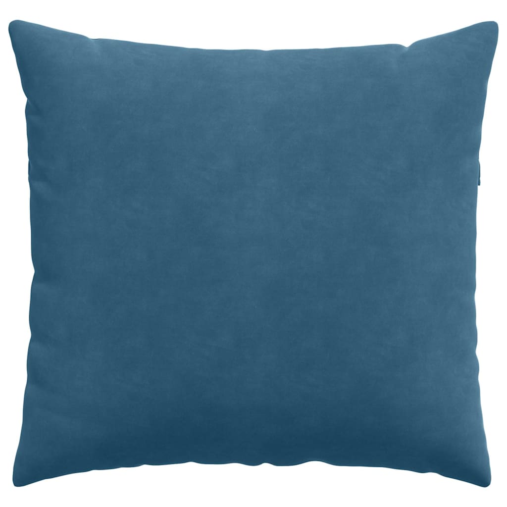 Cuscini da Divano 2 pcs Blu 45 x 45 cm Tessuto in Cords