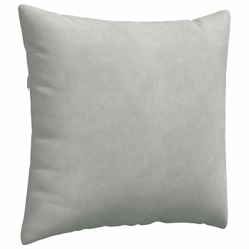 Cuscini da Divano 2 pcs Grigio chiaro 45 x 45 cm