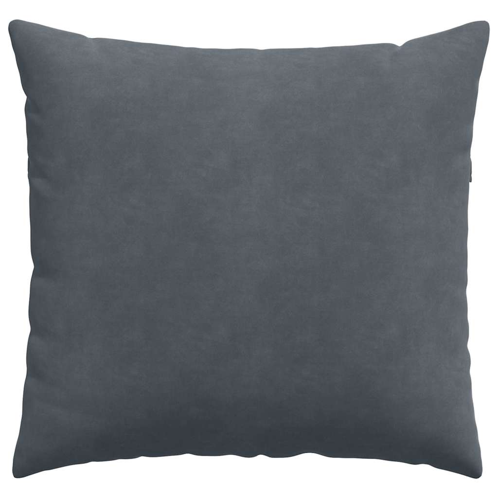 Cuscini da Divano 2 pcs Grigio scuro 45 x 45 cm