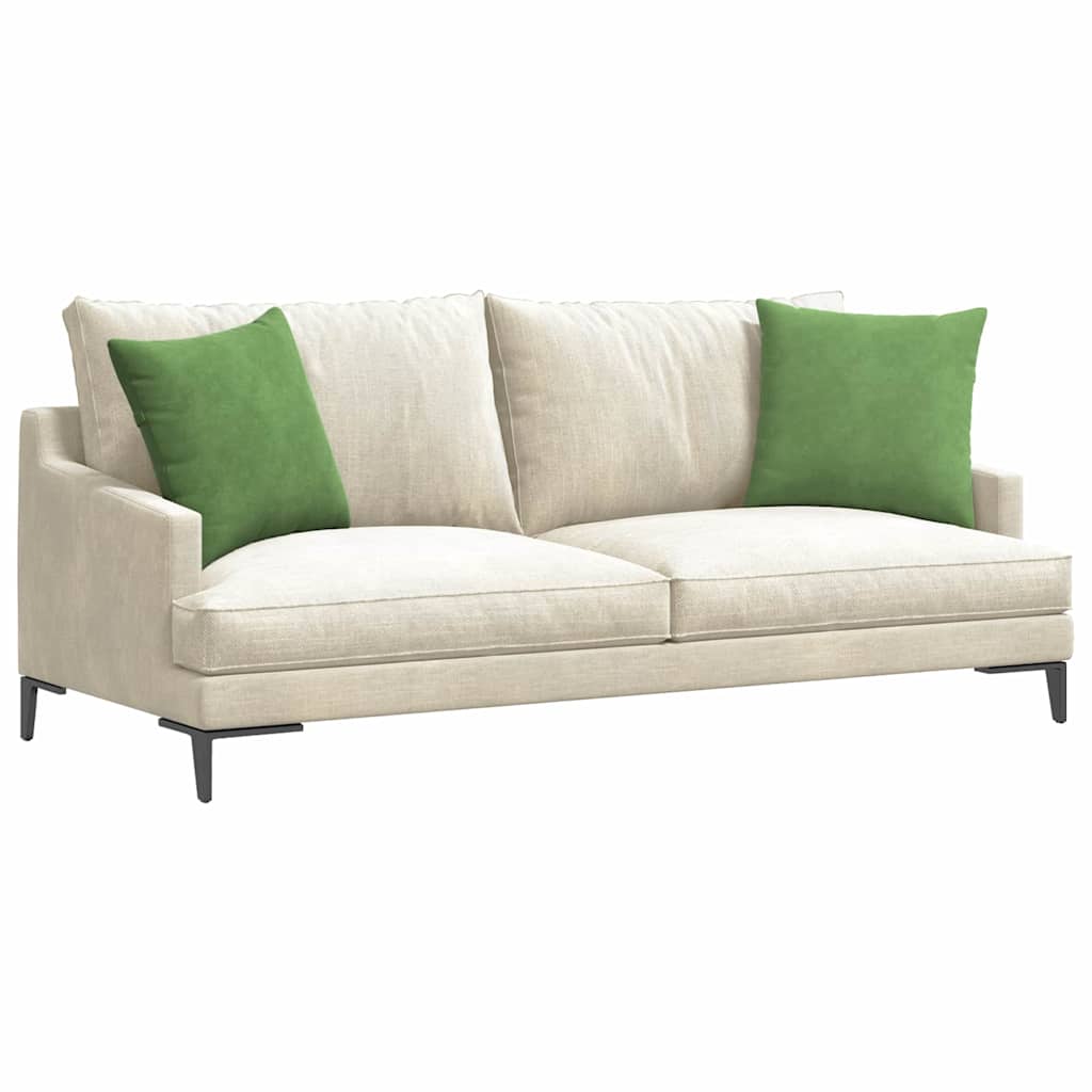 Cuscini da Divano 2 pcs Verde chiaro 45 x 45 cm
