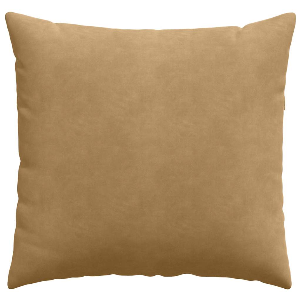 Cuscini da Divano 2 pcs Marrone 45 x 45 cm Tessuto in Cords