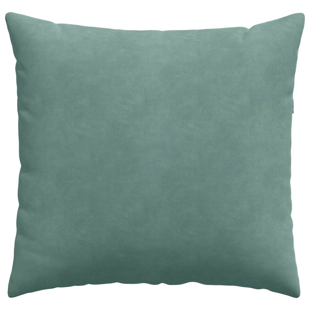 Cuscini da Divano 2 pcs Verde Mare 45 x 45 cm Tessuto in Cords