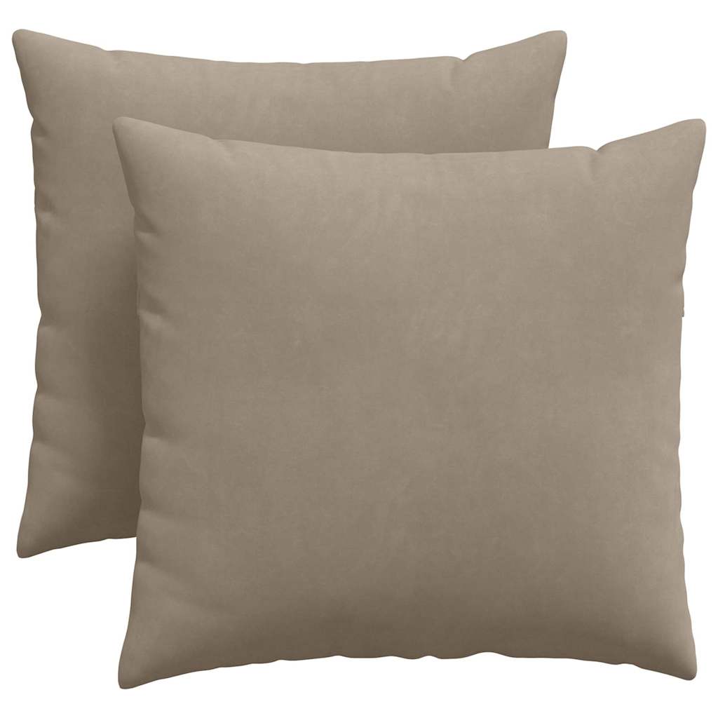 Cuscini da Divano 2 pz Tessuto Talpa 45 x 45 cm
