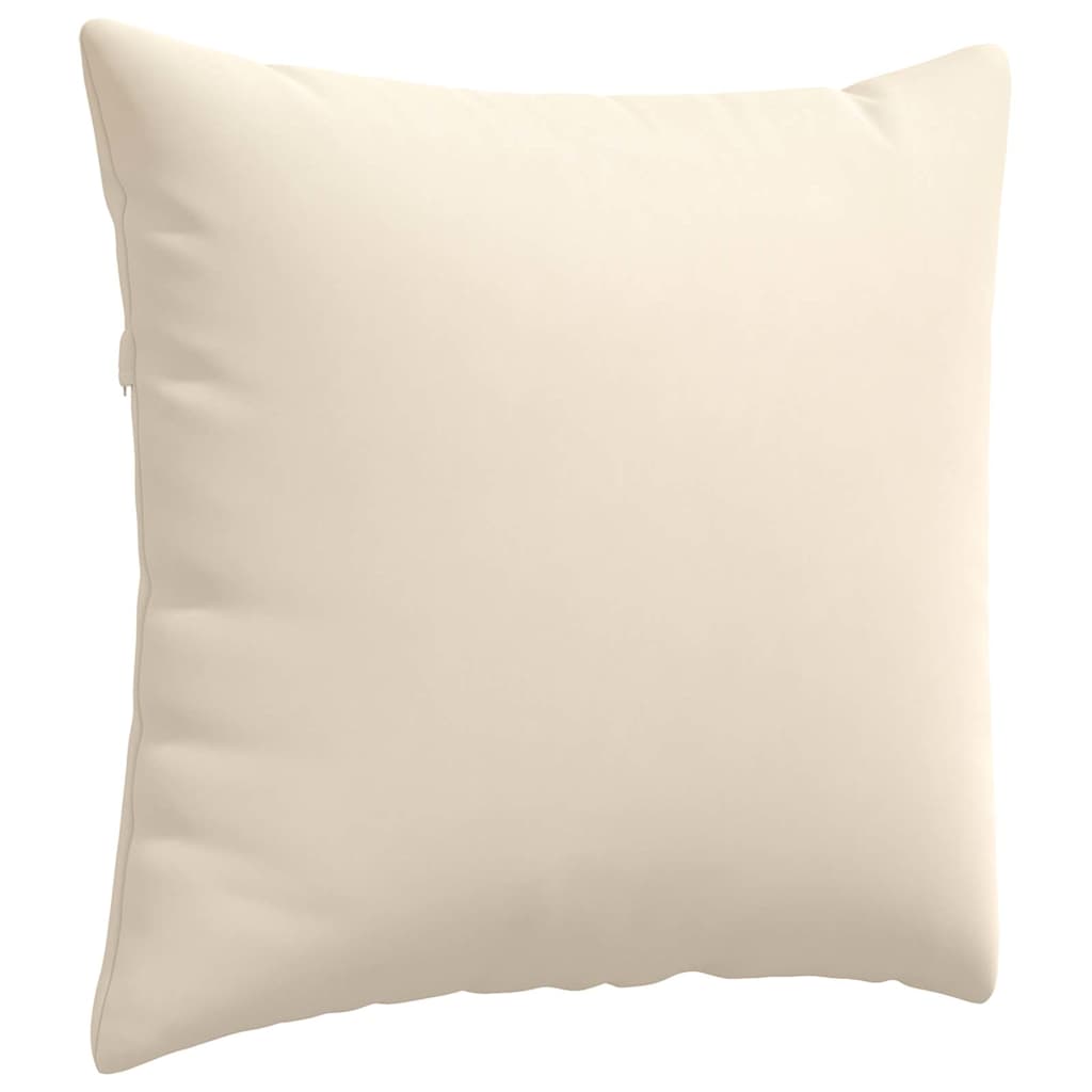 Cuscini da Divano 2 pz Tessuto Beige 45 x 45 cm