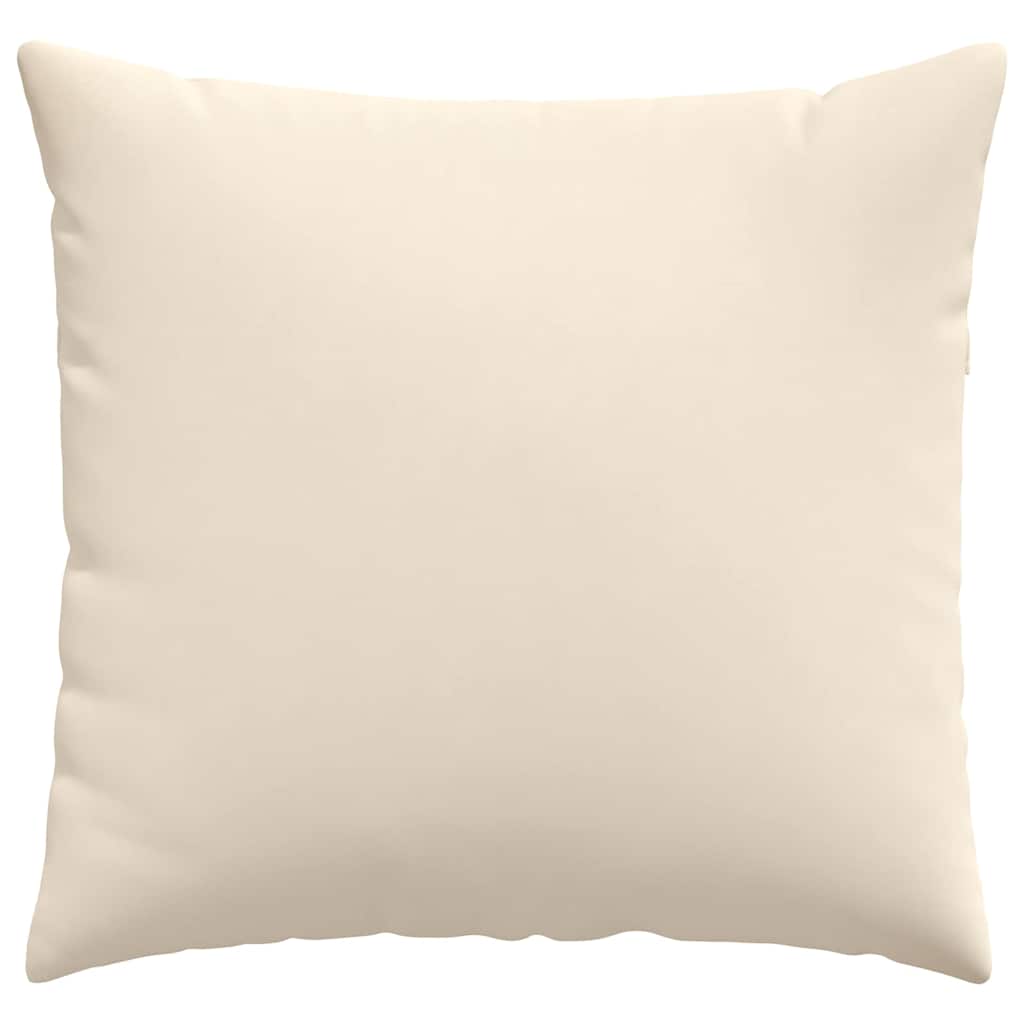 Cuscini da Divano 2 pz Tessuto Beige 45 x 45 cm