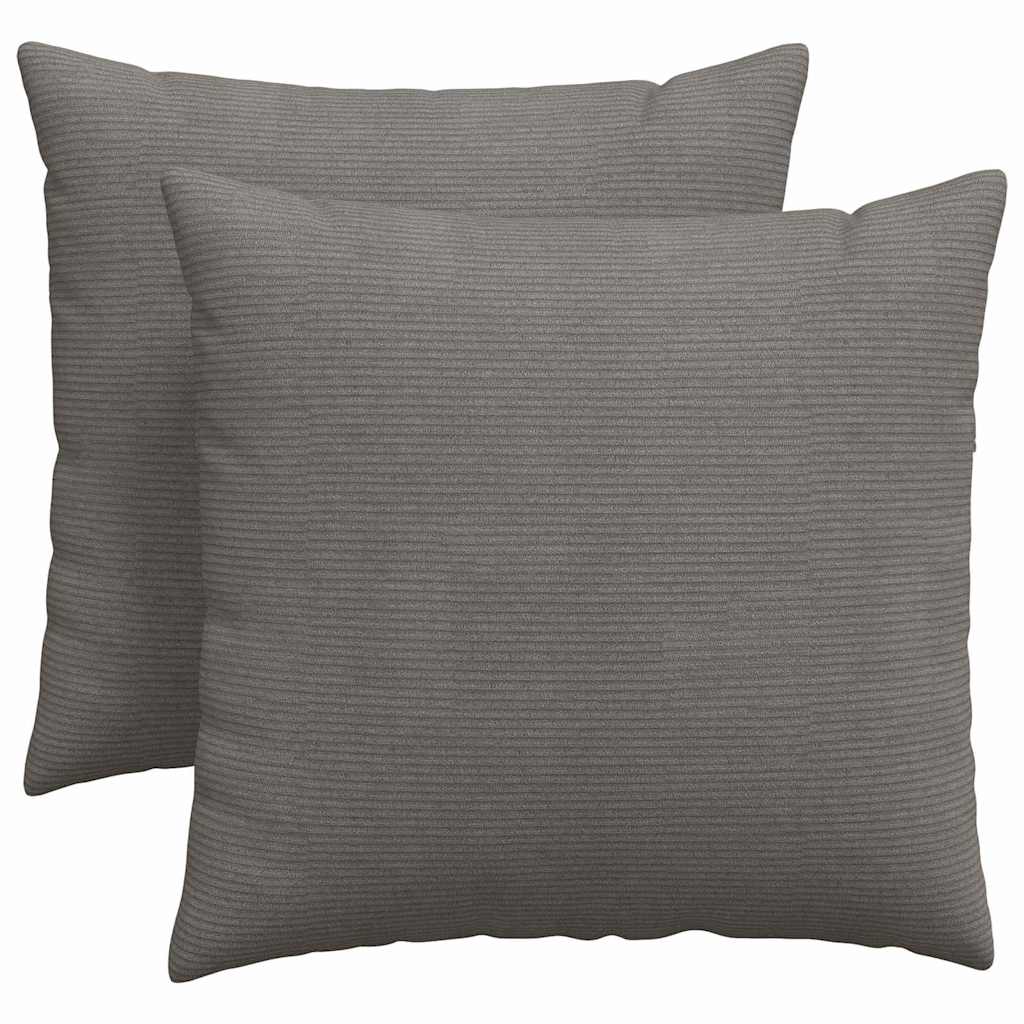 Cuscini da Divano 2 pcs Grigio chiaro 45 x 45 cm