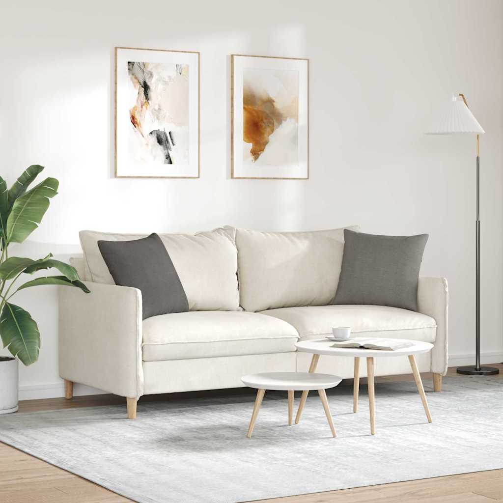 Cuscini da Divano 2 pcs Grigio chiaro 45 x 45 cm