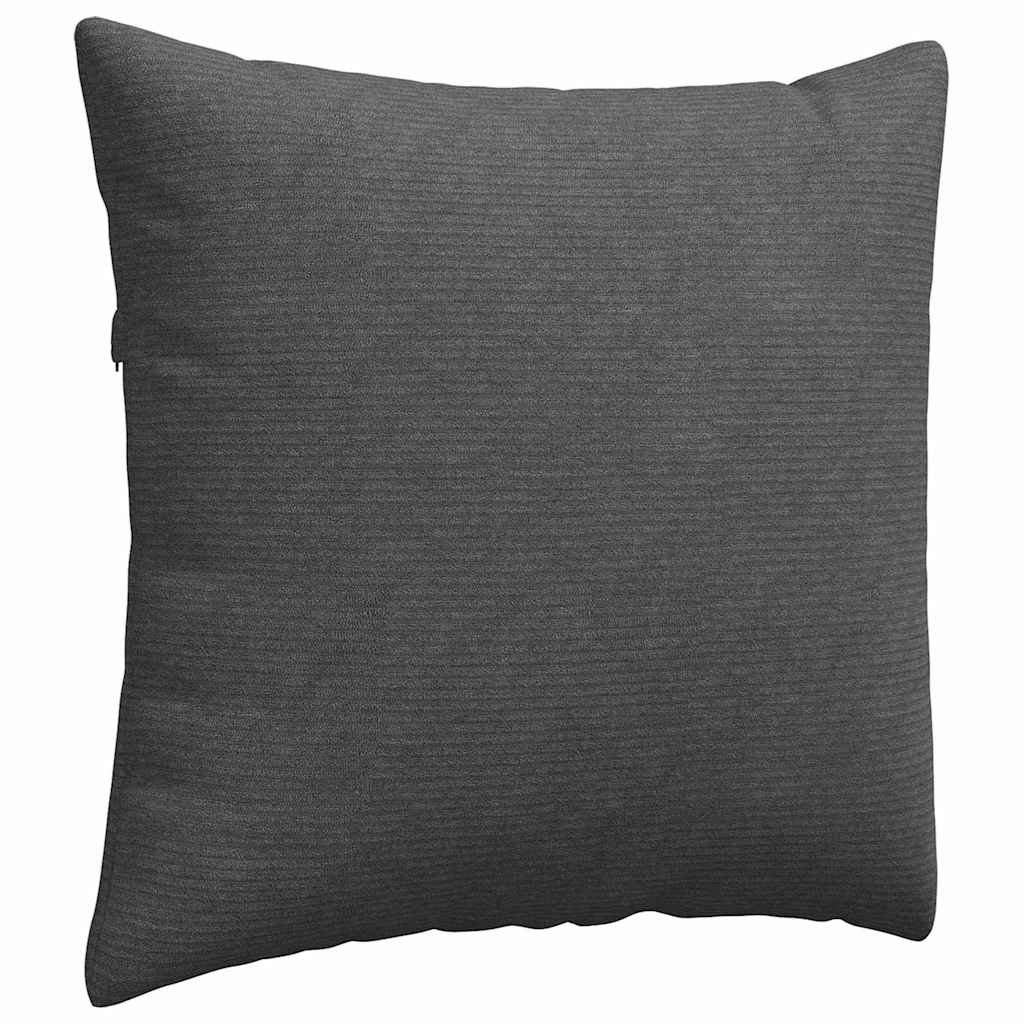 Cuscini da Divano 2 pcs Grigio scuro 45 x 45 cm