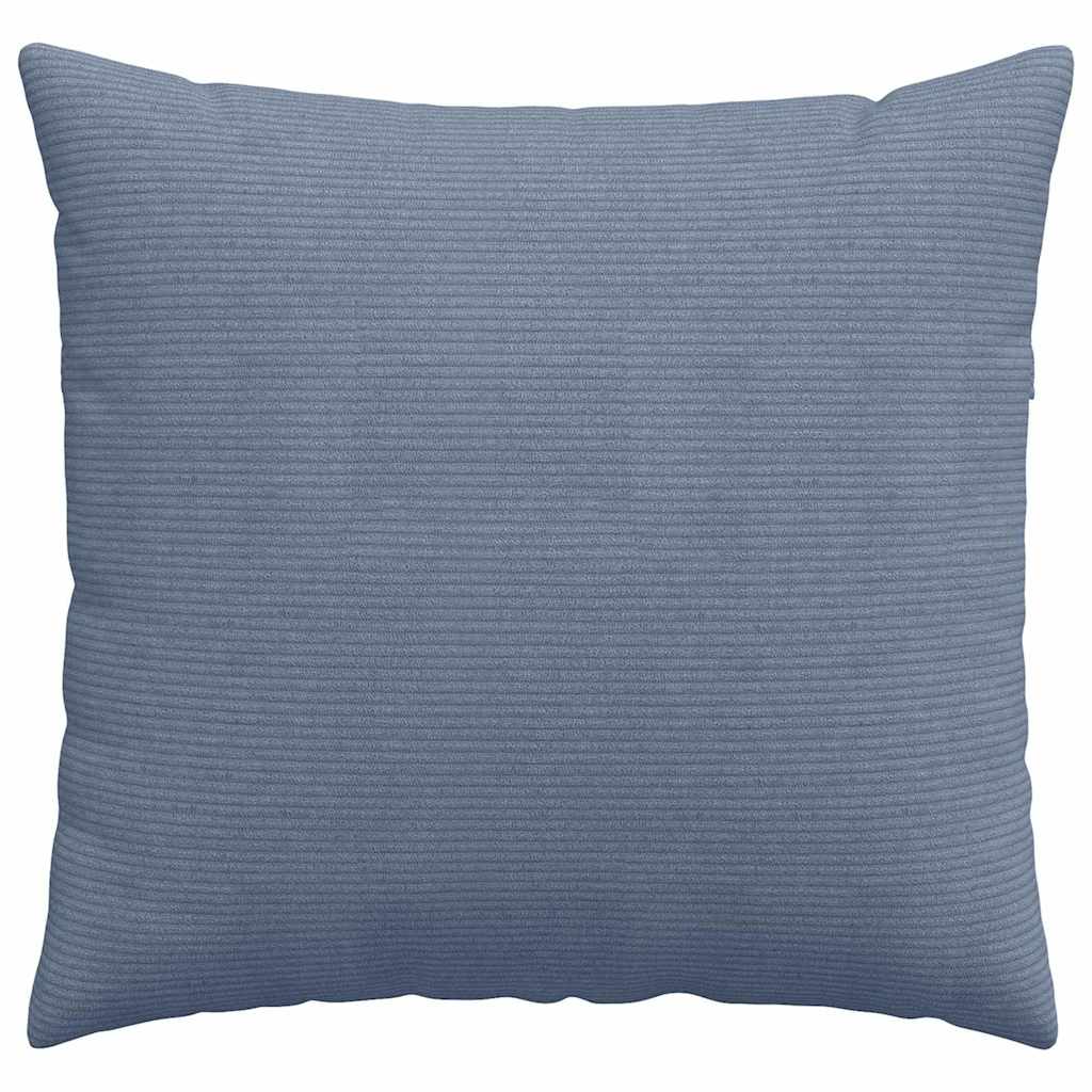 Cuscini da Divano 2 pcs Blu 45 x 45 cm Tessuto in Cords