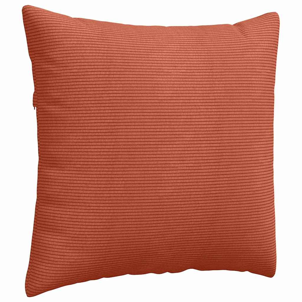Cuscini da Divano 2 pcs Rosso Arancio 45 x 45 cm