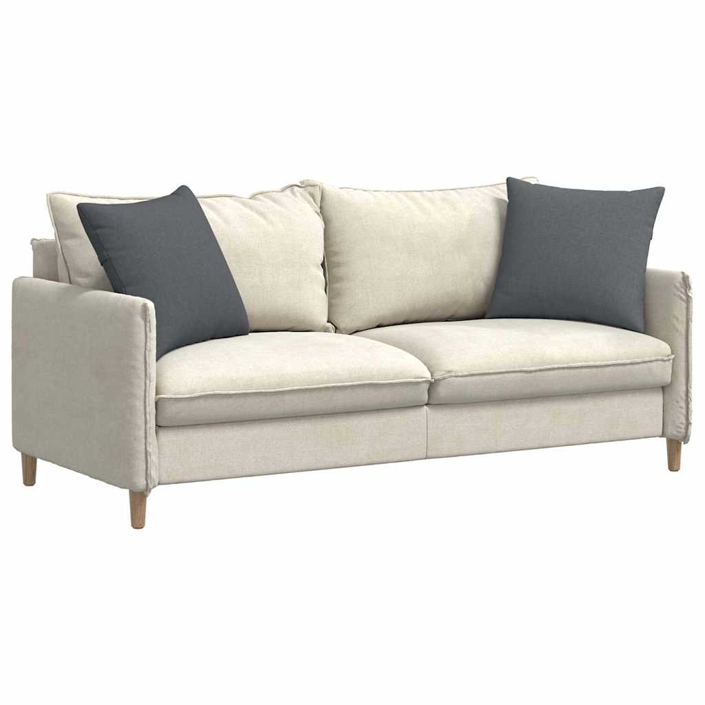 Cuscini da Divano 2 pz Tessuto Grigio scuro 50 x 50 cm