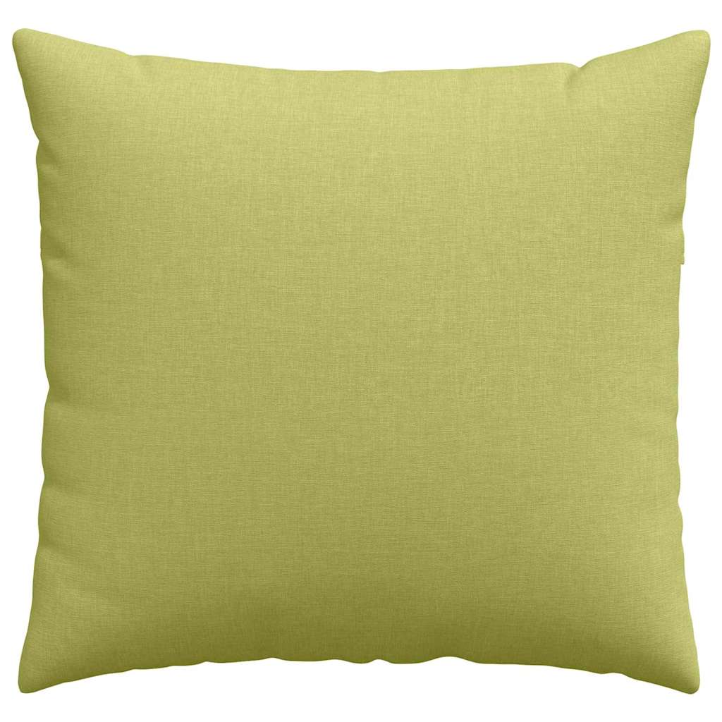 Cuscini da Divano 2 pz Tessuto Verde chiaro 50 x 50 cm