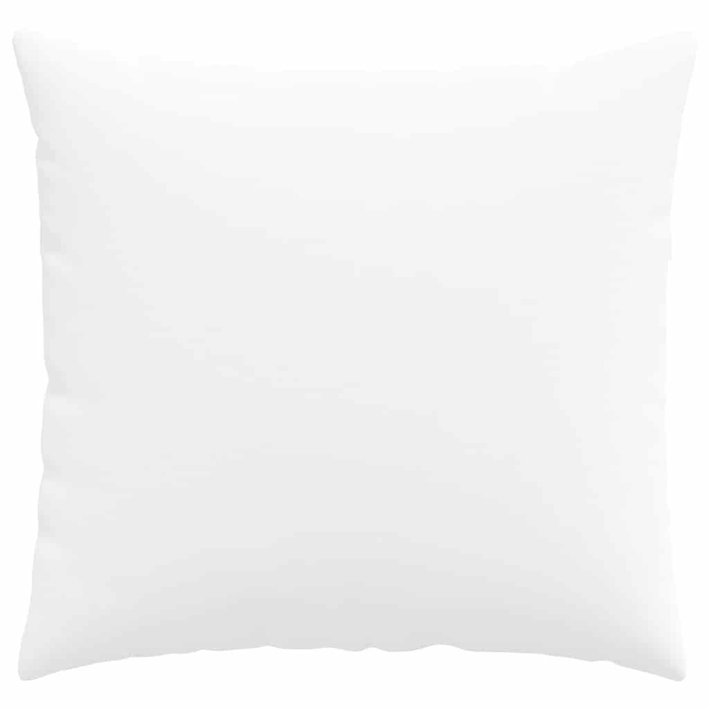 Cuscini da Divano 2 pz Tessuto Bianco 50 x 50 cm