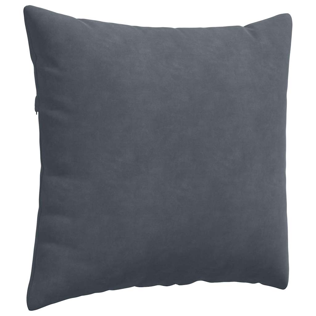 Cuscini da Divano 2 pcs Grigio scuro 50 x 50 cm
