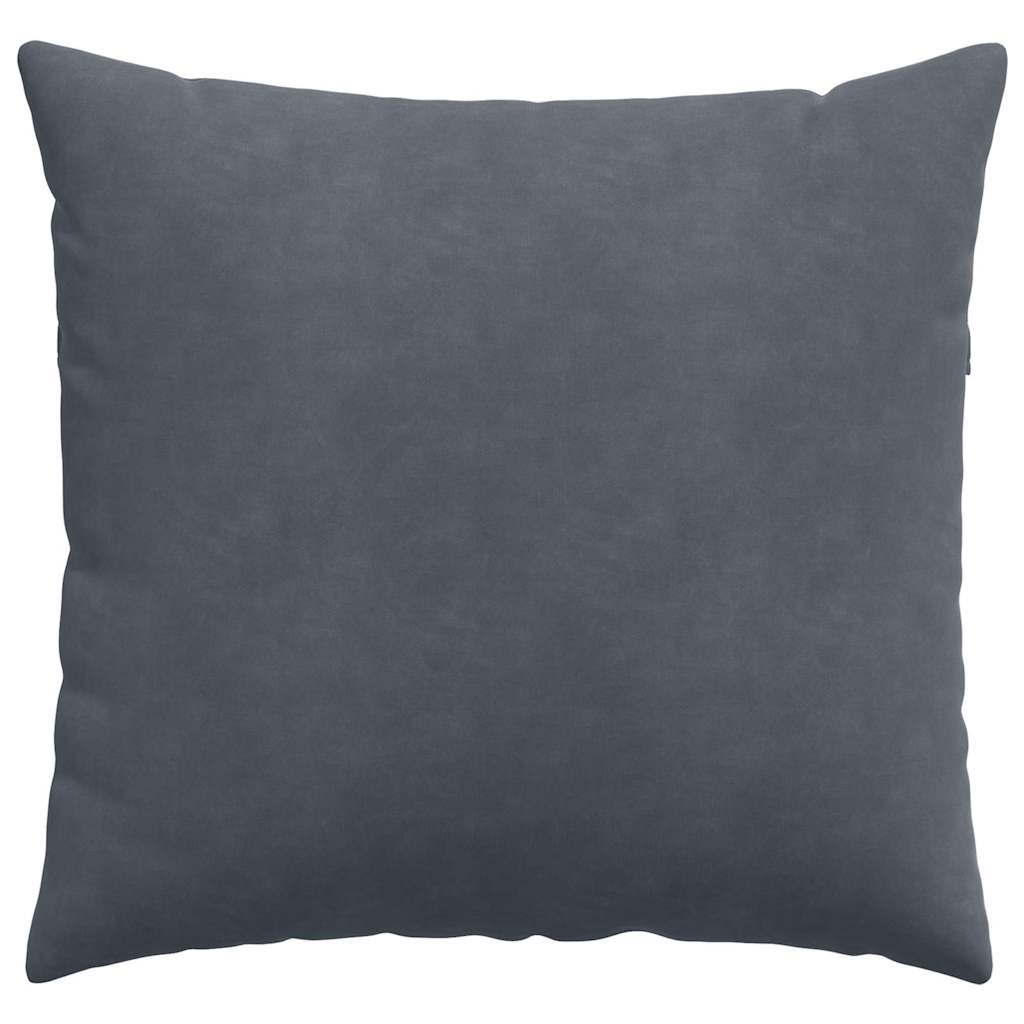 Cuscini da Divano 2 pcs Grigio scuro 50 x 50 cm