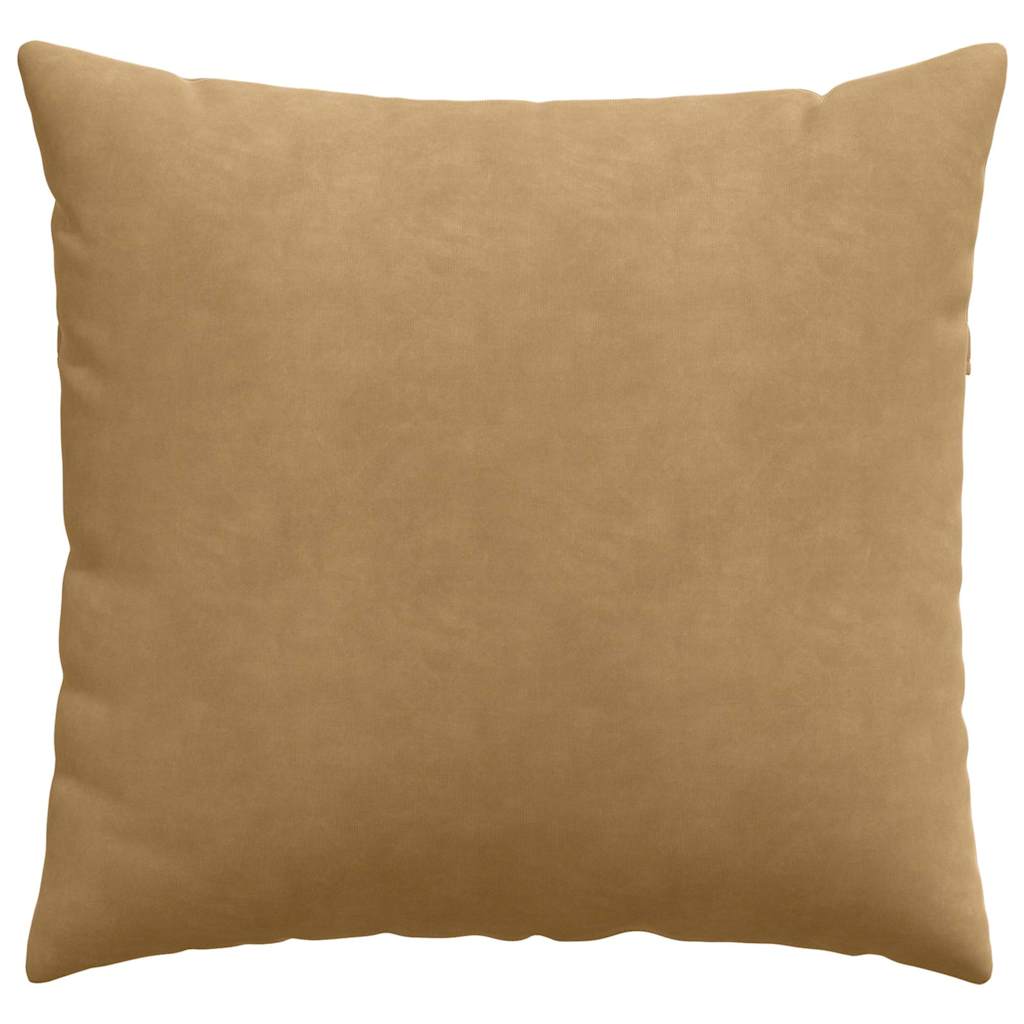 Cuscini da Divano 2 pcs Marrone 50 x 50 cm Tessuto in Cords