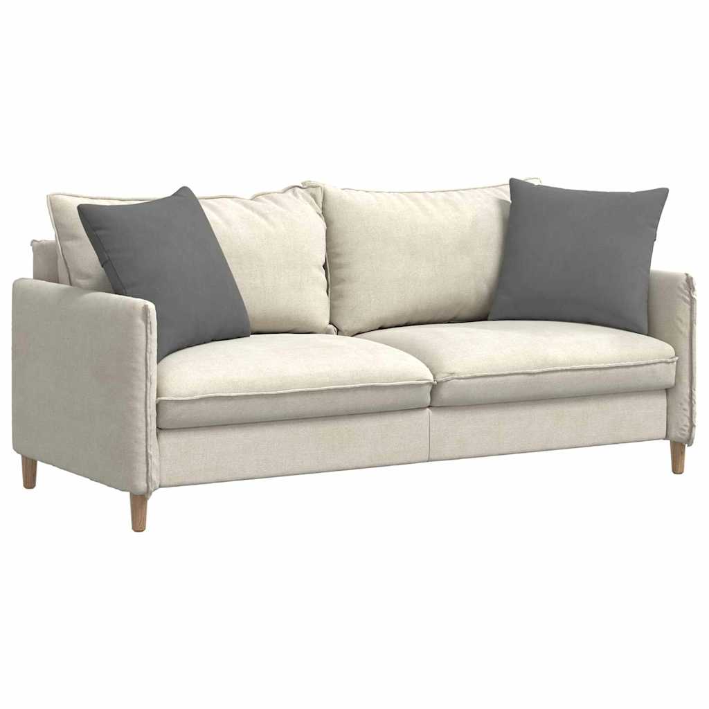 Cuscini da Divano 2 pz Tessuto Grigio scuro 50 x 50 cm