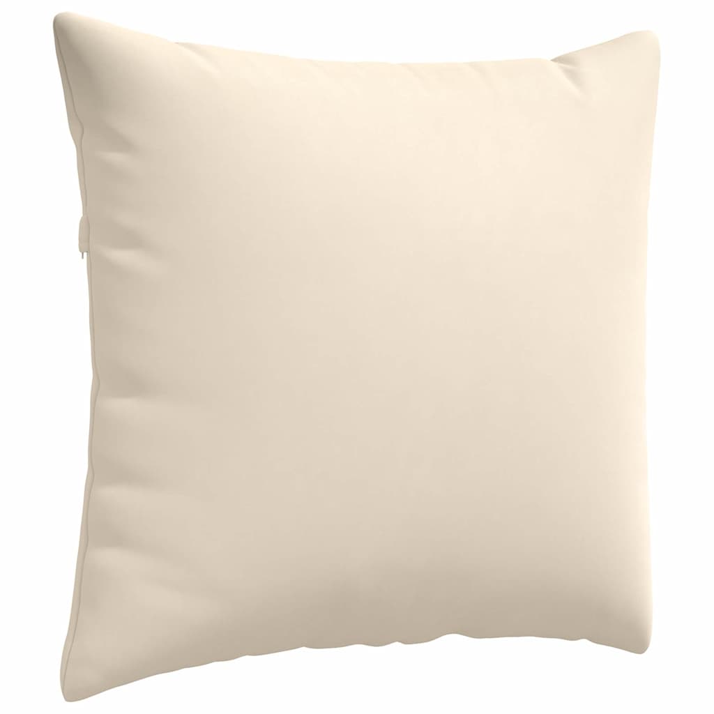 Cuscini da Divano 2 pz Tessuto Beige 50 x 50 cm
