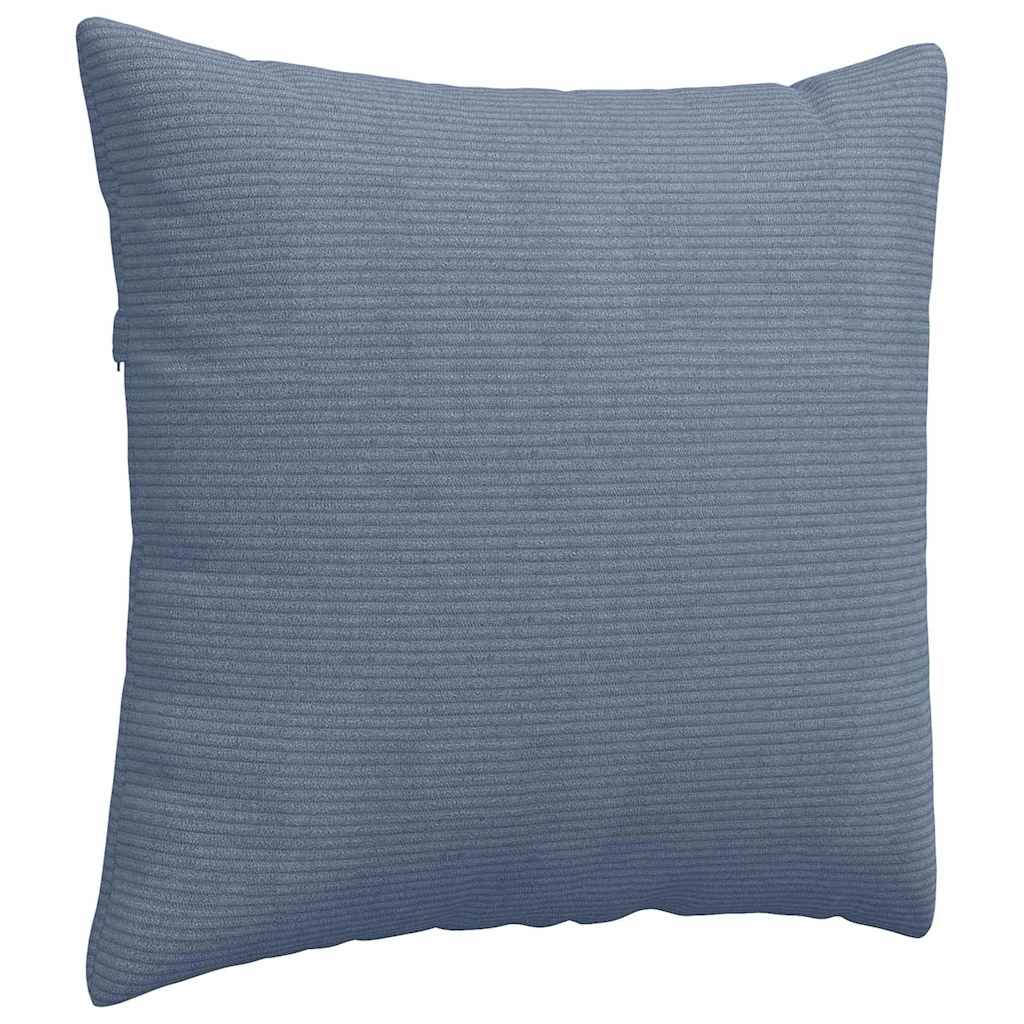 Cuscini da Divano 2 pcs Blu 50 x 50 cm Tessuto in Cords