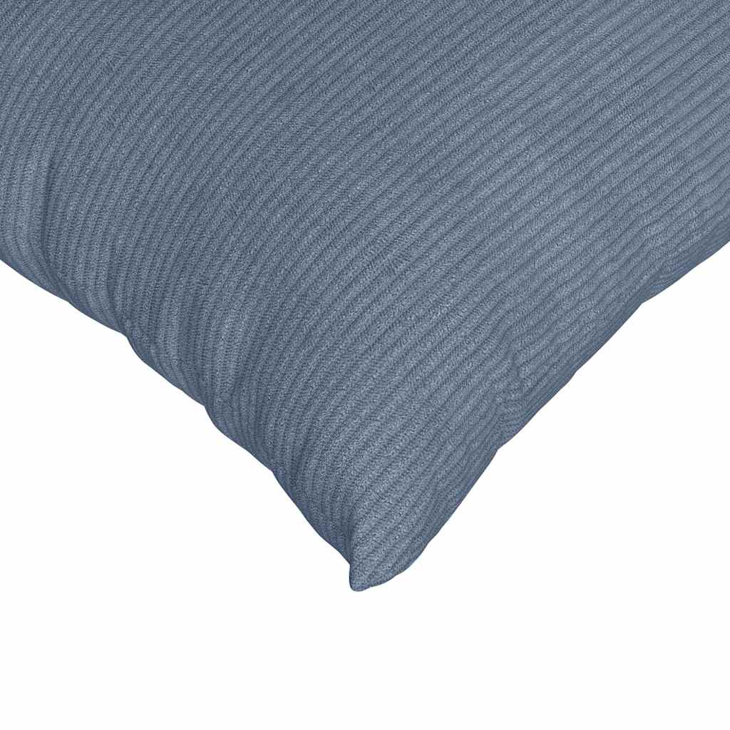 Cuscini da Divano 2 pcs Blu 50 x 50 cm Tessuto in Cords