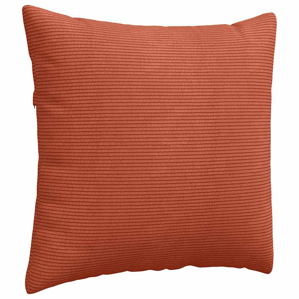 Cuscini da Divano 2 pcs Rosso Arancio 50 x 50 cm