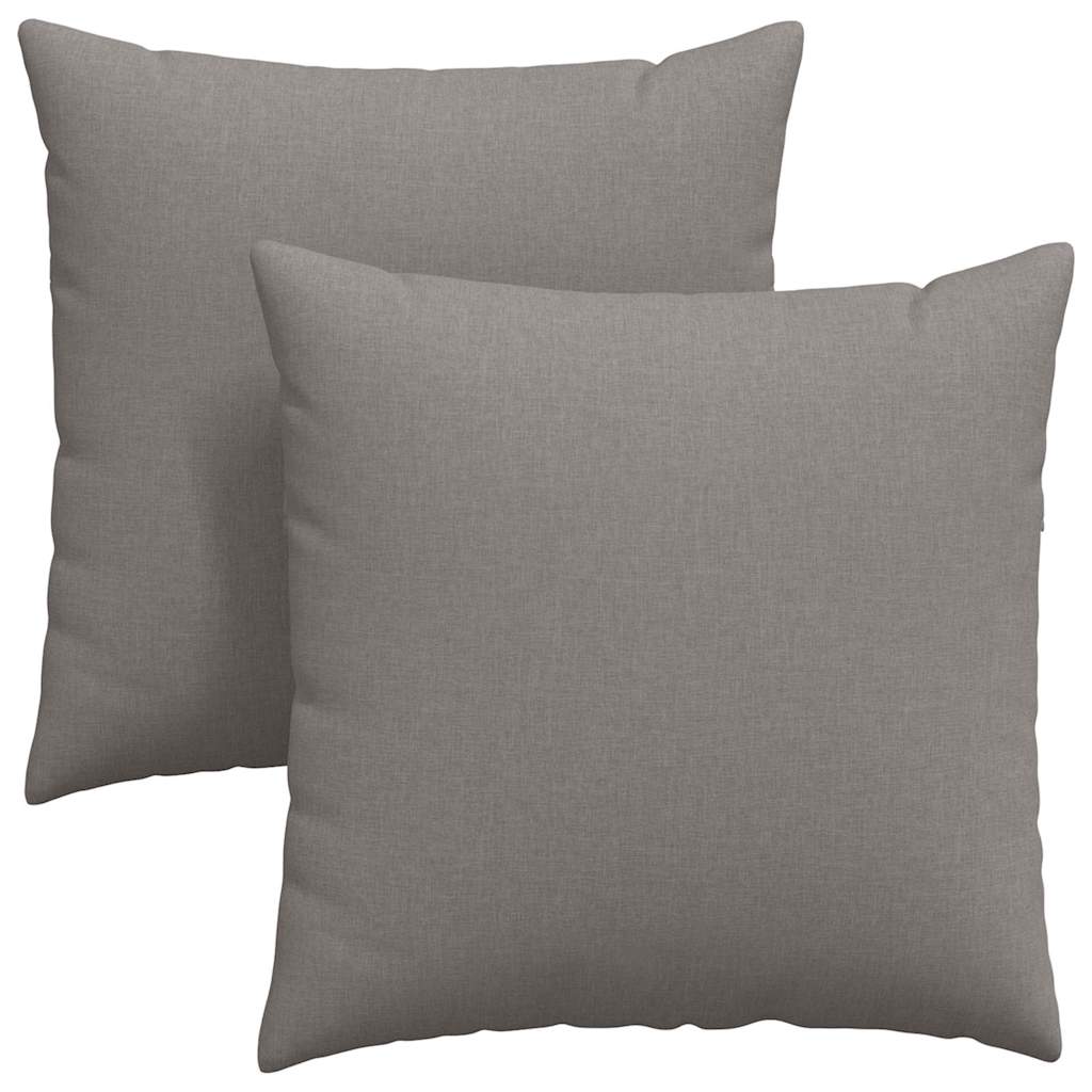Cuscini da Divano 2 pz Tessuto Talpa 60 x 60 cm