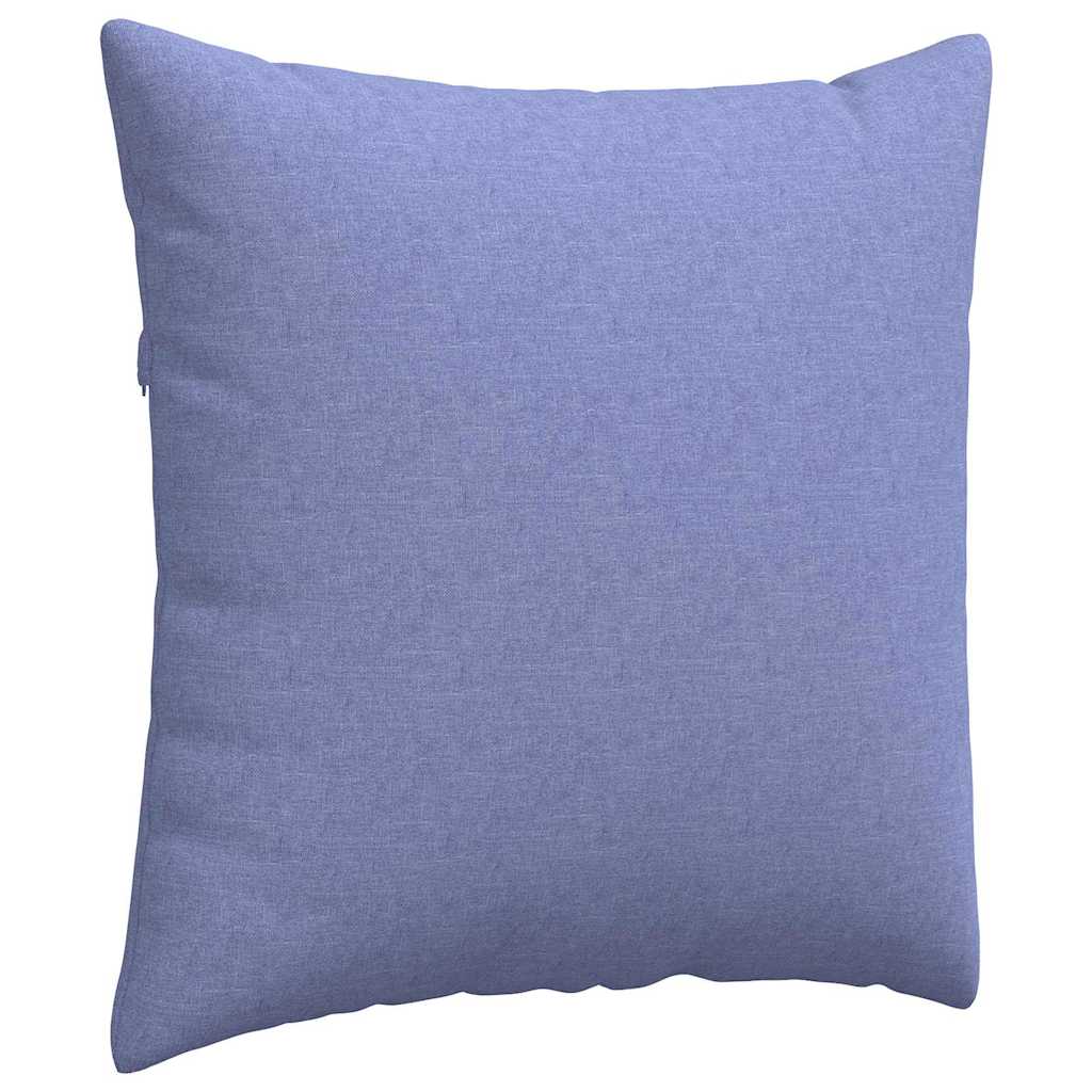 Cuscini da Divano 2 pz Tessuto Blu jeans 60 x 60 cm