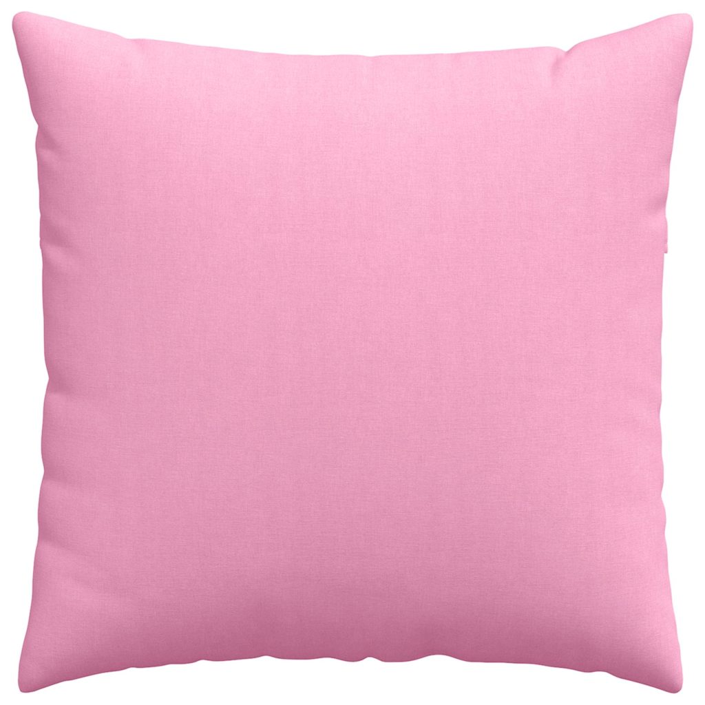 Cuscini da Divano 2 pz Tessuto Rosa 60 x 60 cm