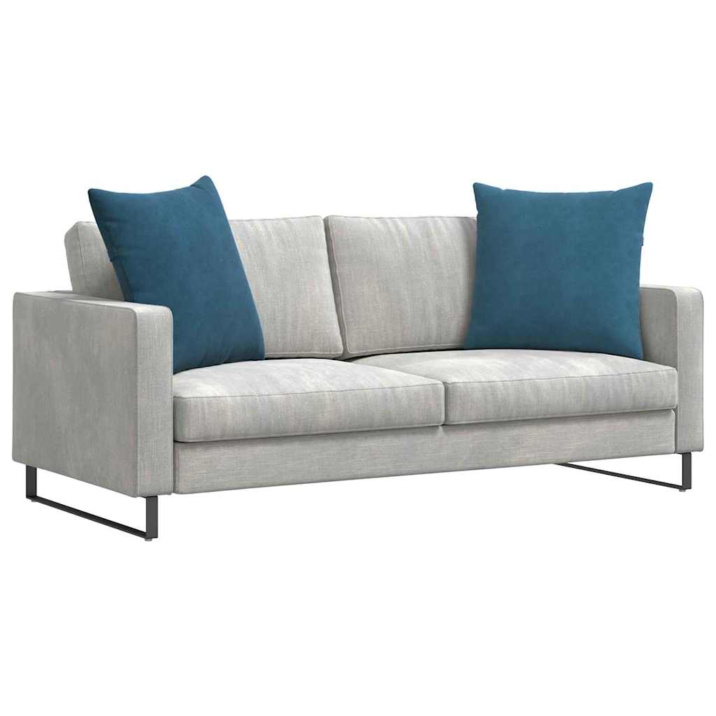 Cuscini da Divano 2 pcs Blu 60 x 60 cm Tessuto in Cords