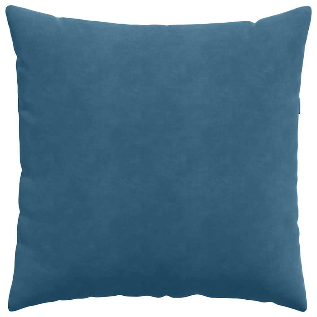 Cuscini da Divano 2 pcs Blu 60 x 60 cm Tessuto in Cords