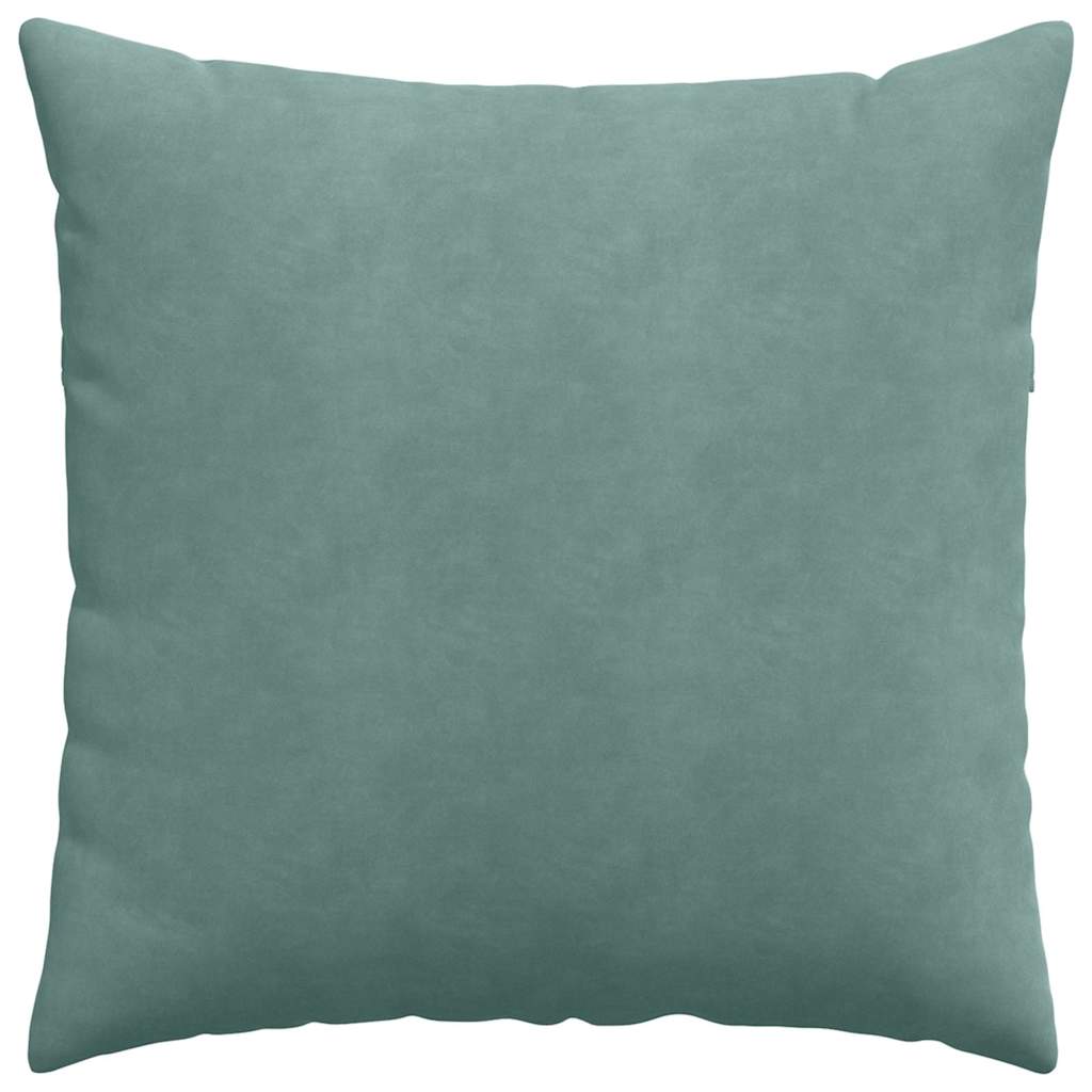 Cuscini da Divano 2 pcs Verde Mare 60 x 60 cm Tessuto in Cords