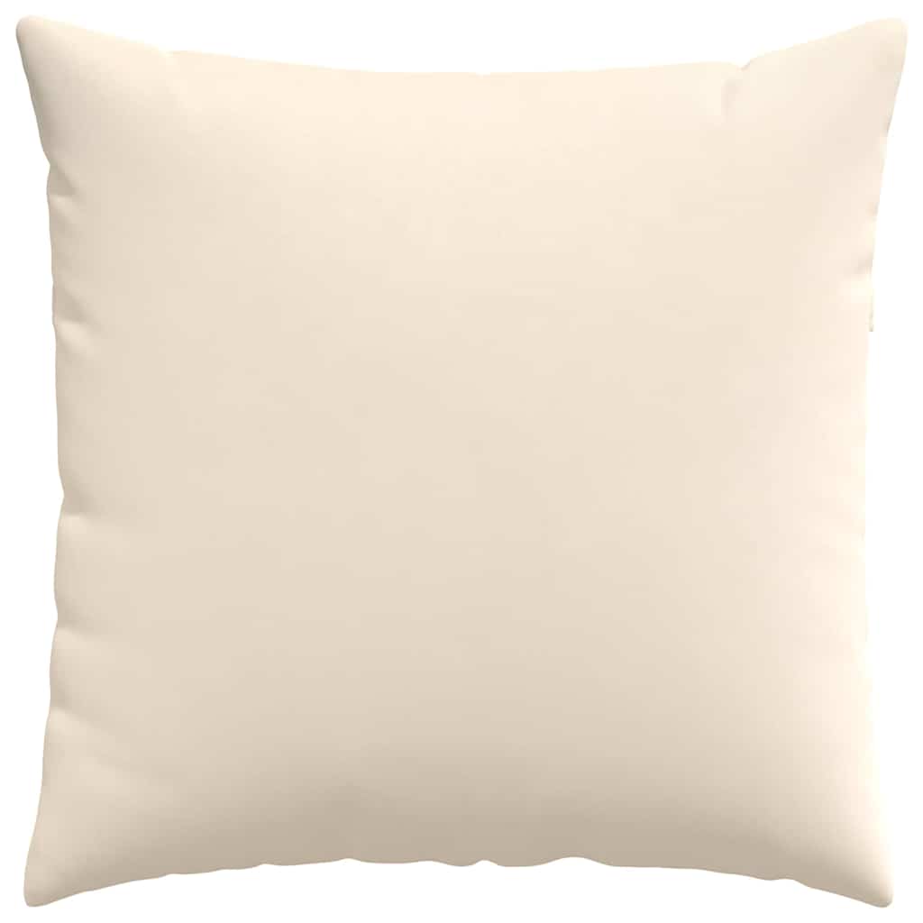 Cuscini da Divano 2 pz Tessuto Beige 60 x 60 cm