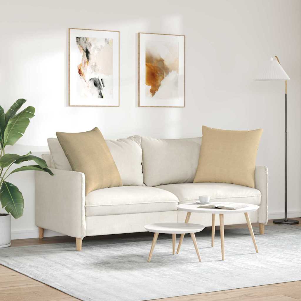Cuscini da Divano 2 pcs Grigio Verde 60 x 60 cm
