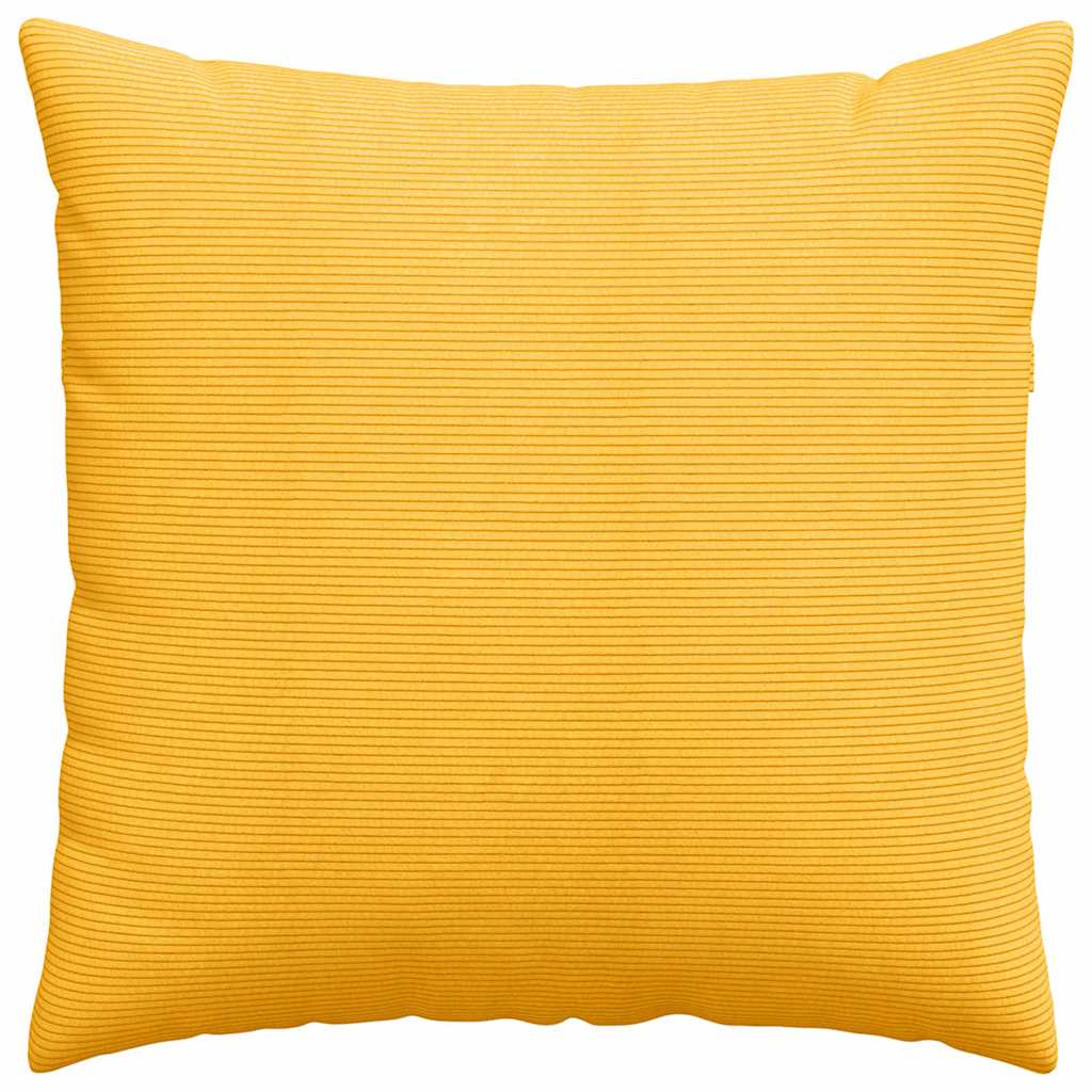 Cuscini da Divano 2 pcs Giallo Chiaro 60 x 60 cm
