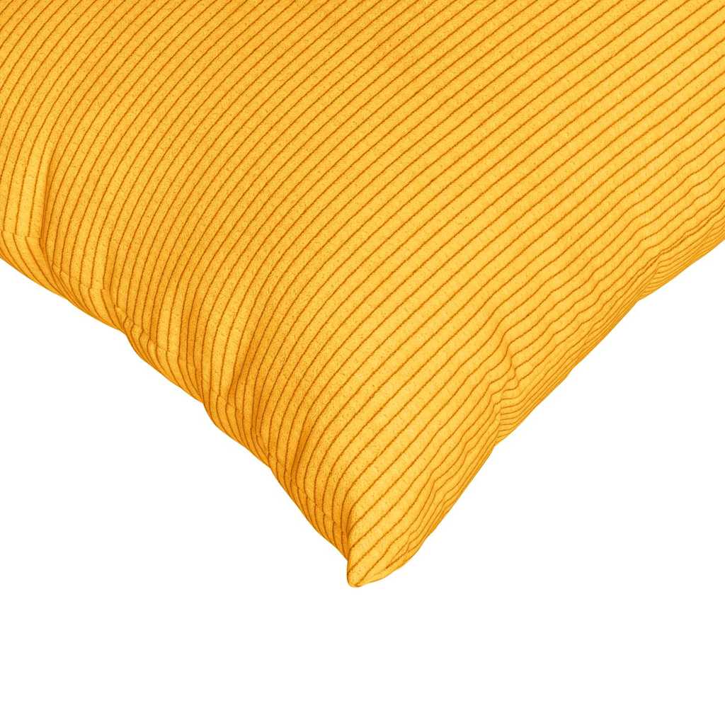 Cuscini da Divano 2 pcs Giallo Chiaro 60 x 60 cm