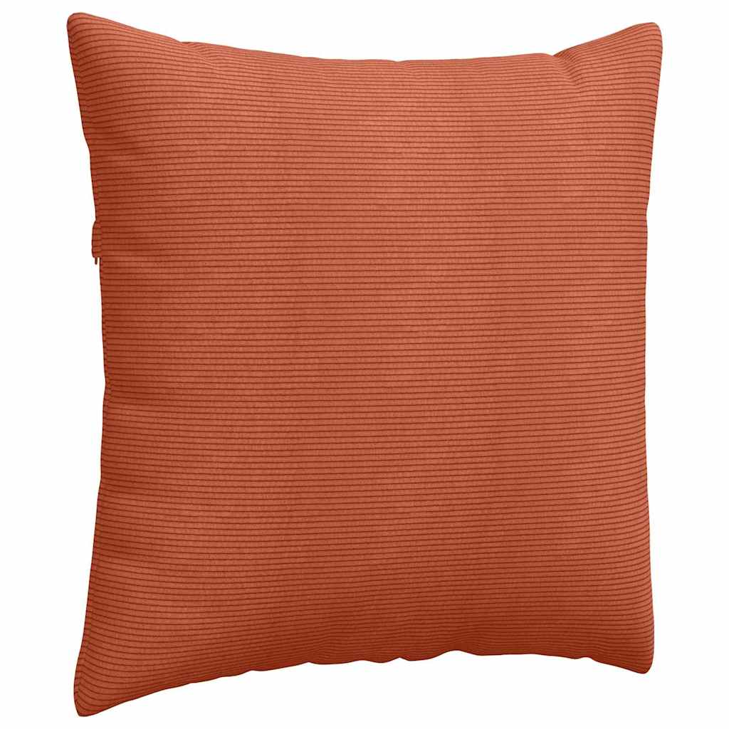 Cuscini da Divano 2 pcs Rosso Arancio 60 x 60 cm