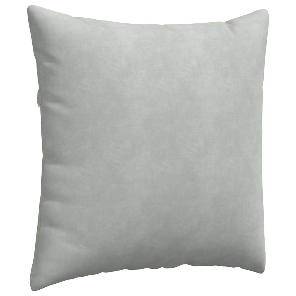 Cuscini da Divano 2 pcs Grigio chiaro 80 x 80 cm