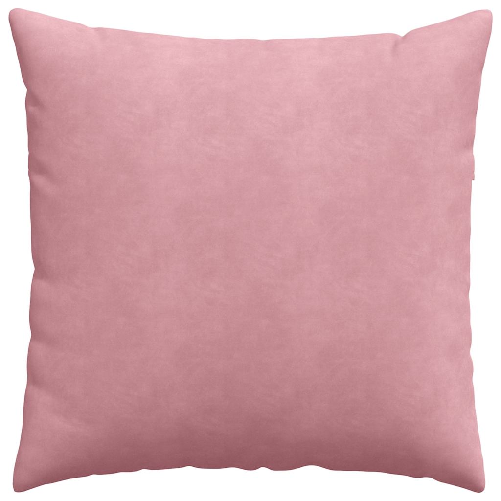 Cuscini da Divano 2 pcs Rosa 80 x 80 cm Tessuto in Cords