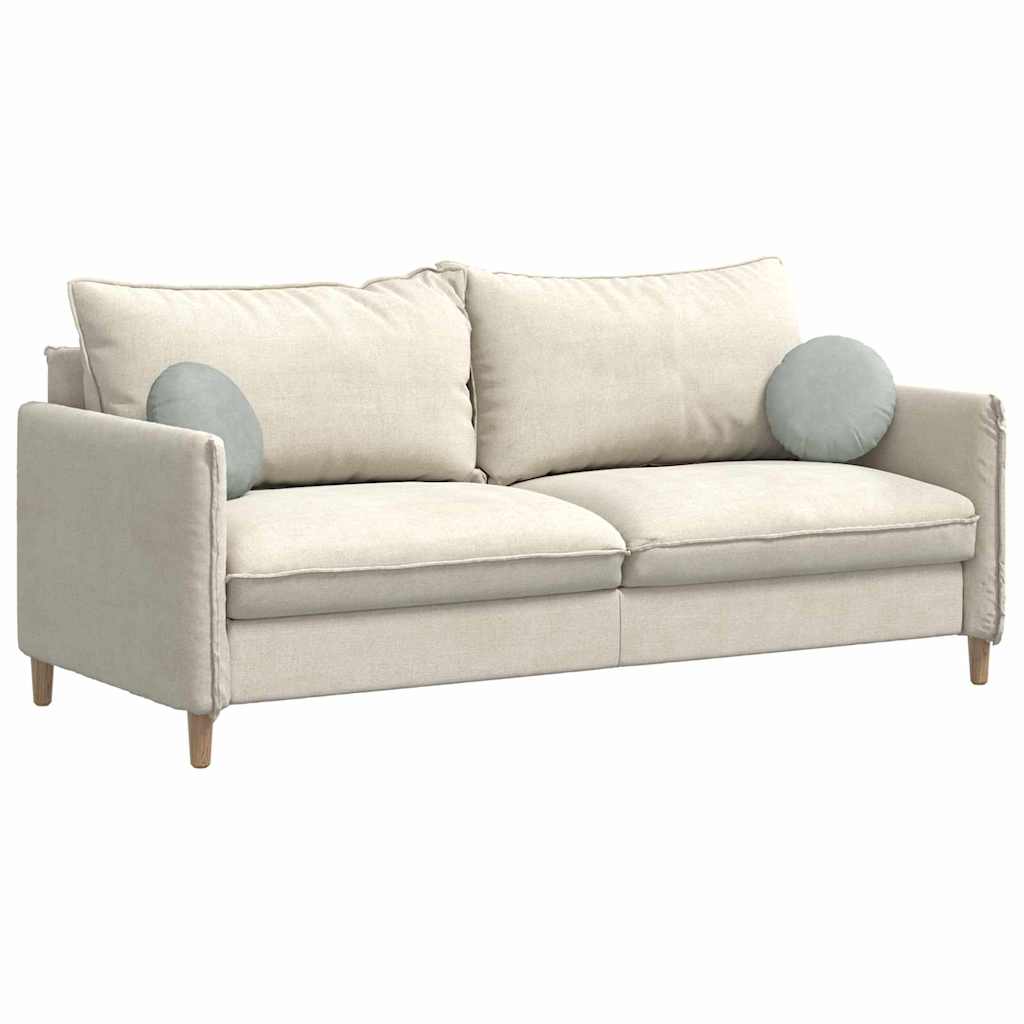 Cuscini per Seduta 2 pz Velluto Grigio chiaro Ø30 x 13 cm